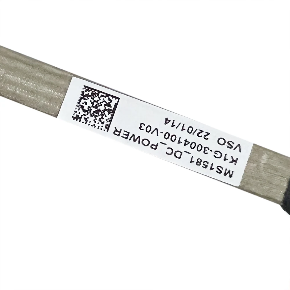 Jack Cabo de Alimentação Porto de Carregamento Conector do Cabo Soquete para Msi Katana Gf66 11ue Gf66 11ug Ms1581gl66 K1g3004100-h39 dc - Imagem 4