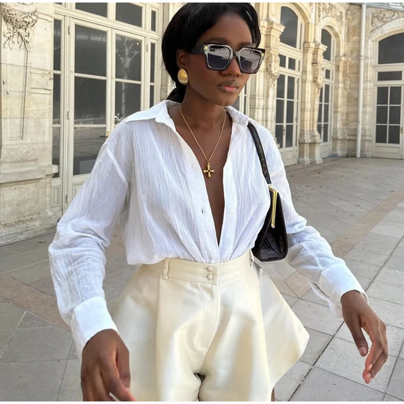Pantalones cortos de satén de moda para mujer, cintura alta, holgados, corte A, para mujer, verano 2025, elegantes, de calle, con cremallera.
