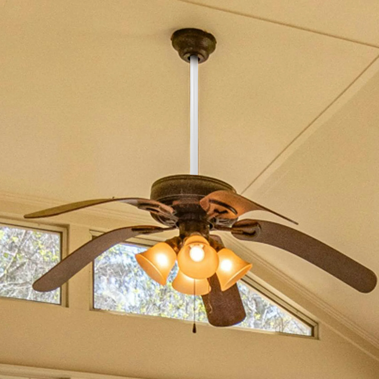 Ceiling Fan Extension Rod Ceiling Fan Extension Rod Downrod Fan Replacement Pole Ceiling Maintenance Part
