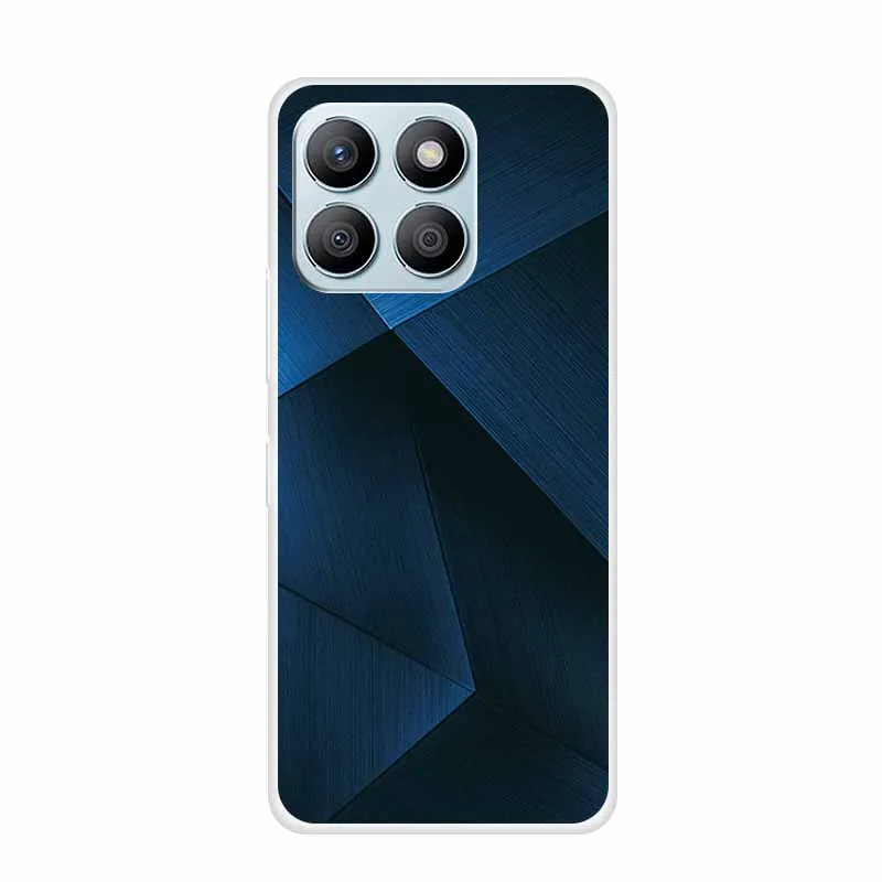 Clear Silicone Phone Case with Lovely Patterns - Transparent Protective Cover