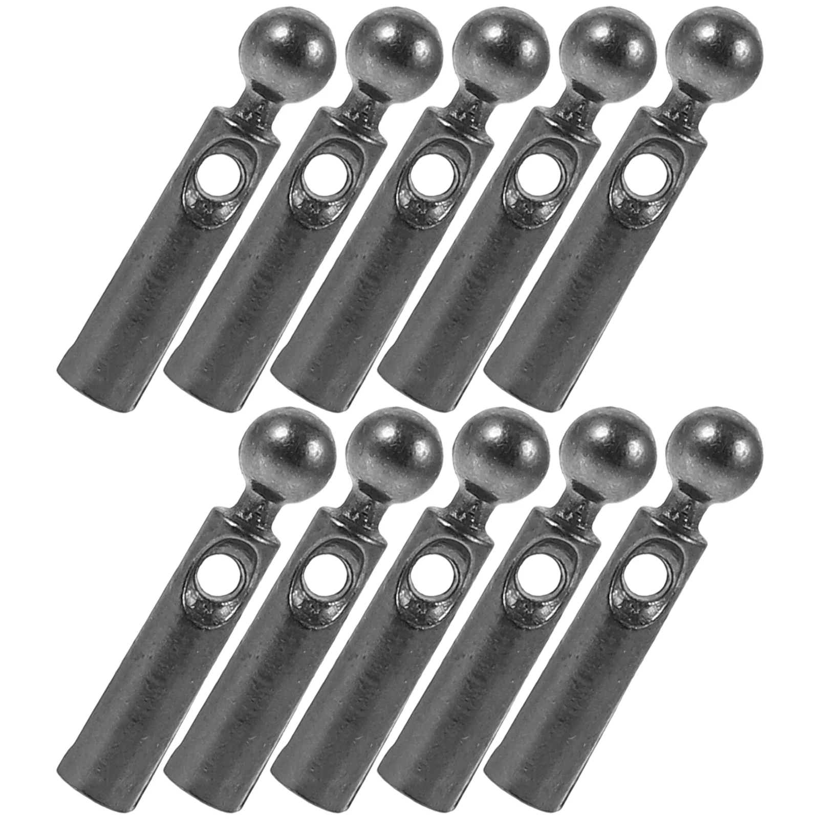 

10 Pcs Umbrella Accessories Folding Long Handle Repairing Beads for Metal Replacement Bone Covers Sturdy Tail