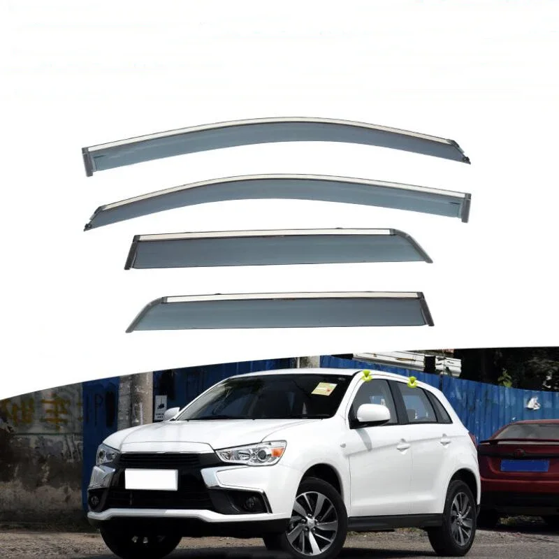 

Window Visor Rain Guard Side Window Deflector Weather Shield For Mitsubishi ASX 2009 2010 2011 2012 2013 2014 2015 2016 - 2023