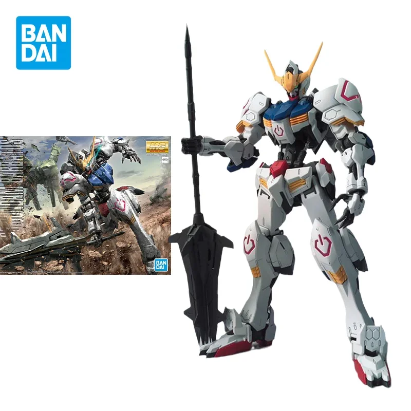 Bandai Genuine Gundam Model Kit Anime Figure Mg 1/100 Gundam Barbatos Quarter Form Action Figures Giocattoli Da Collezione Regali Per Bambini