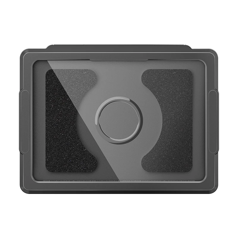 Waterproof Wall-Mounted Tablet Holder for Shower and Bathroom Entertainment, No-Drill Installation