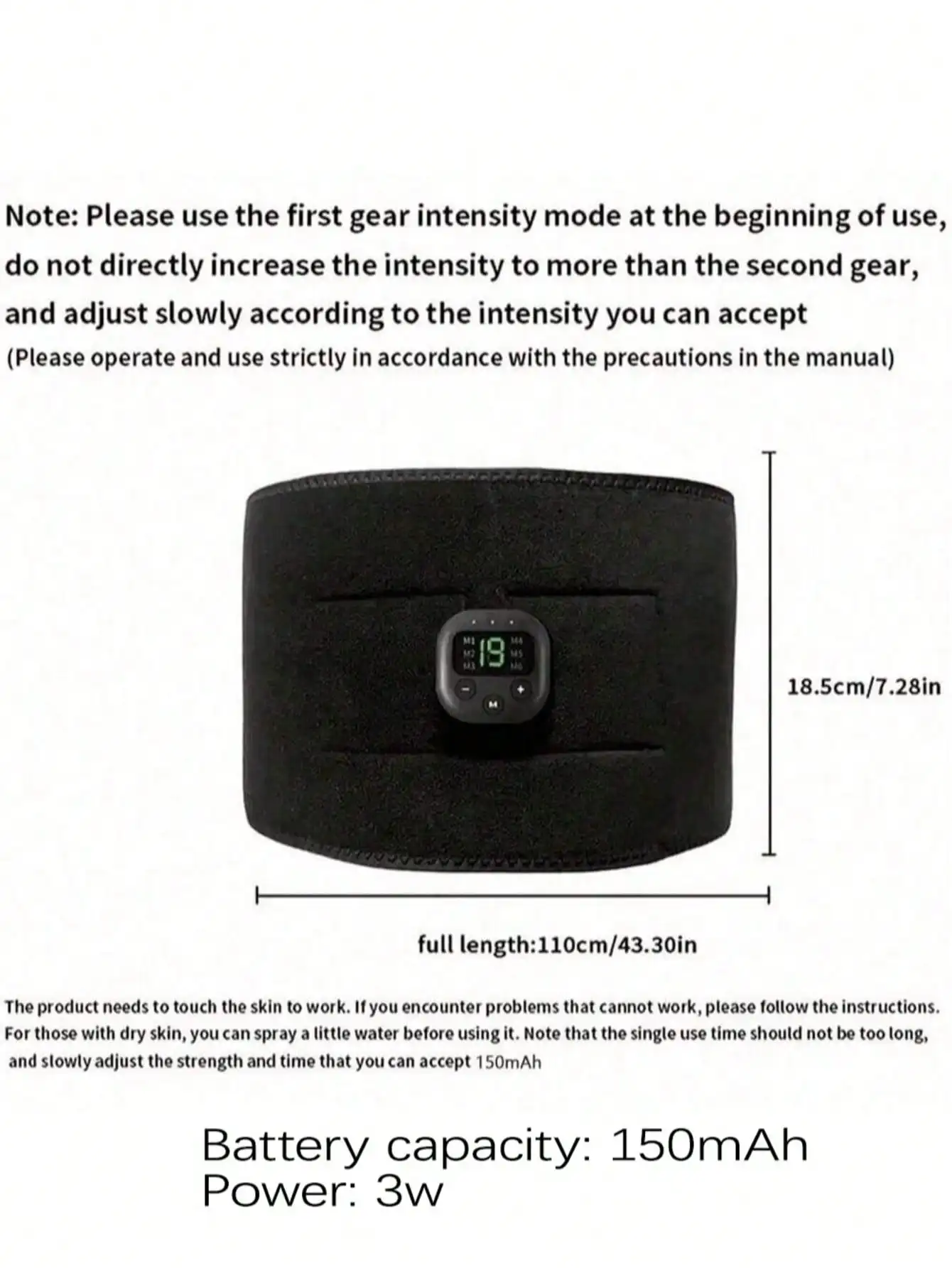 Portable Electric Massager Shaping Device for Arm Leg Hip