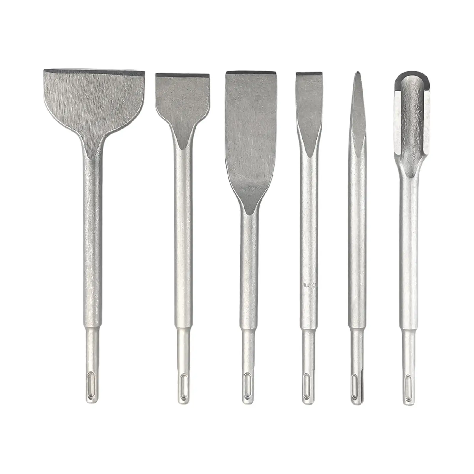 

6x 250mm Set Accessories for Drilling Demolition Work Concrete