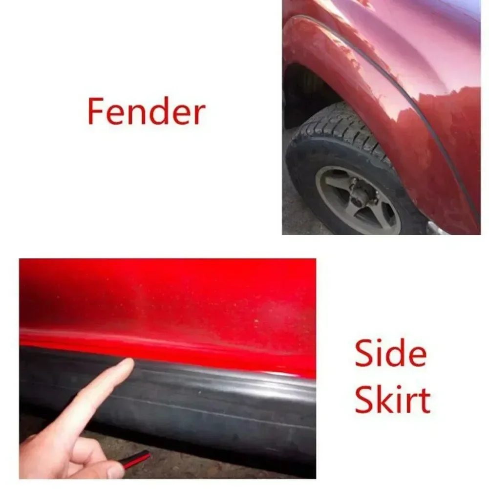 2-5m Rubber Car Seals Edge Sealing Strips Seal Strip Trim For Car Front Rear Bumper Side Skirt Weatherstrip Rubber Window Seal