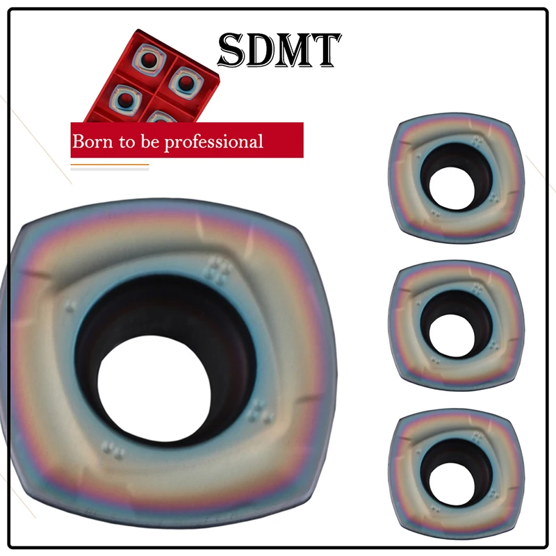 

SDMT120512 GM SDMT150512-GM Milling Turning Tool Carbide Inserts CNC Lathe Cutting Tools High Quality SDMT 120512 Lathe Insert