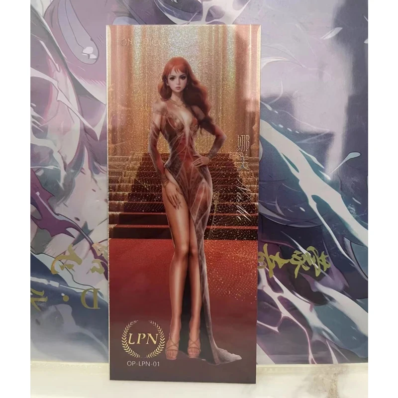 Anime One Piece Boa hancock Yamato Nico Robin Nami Kalifa Vivi LPN Series Ticket Stub Collectible Cards Birthday Gifts Toys 2
