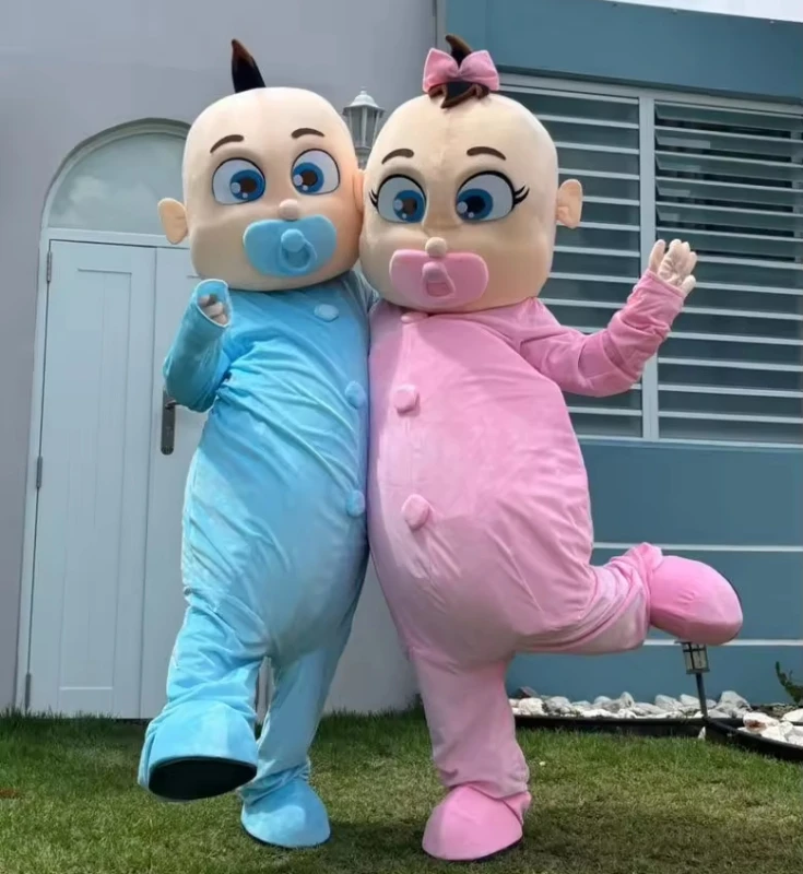 Heißes JJ Baby-Maskottchenkostüm, Werbezeremonie, Weihnachten, Kostüm, Geburtstag, Party, Tier, Karneval