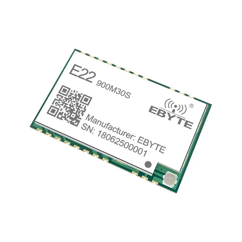 Cojxu E22-900M30S LoRa 모듈, Sx1262, 30dBm, 1W, 고정밀 TCXO 무선 Rf 송신기, 리시버 LoRaWAN SPI, 868/915MHz