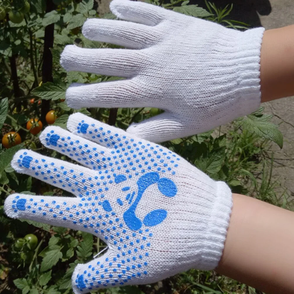 Mittens Kids Children Gloves Hand Protectors Garden Work Gloves Working Gloves Kids Gardening Gripper Gloves for Children 6