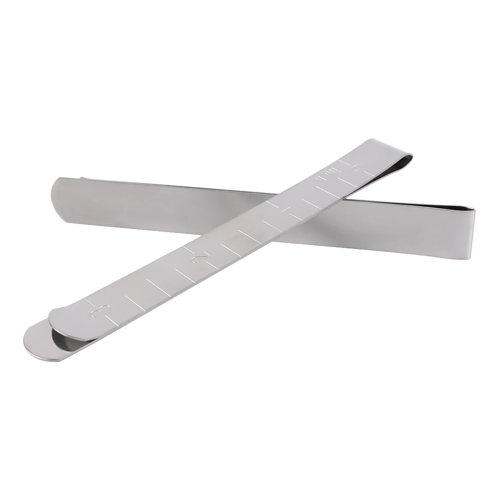 20 Clip Da Cucito In Acciaio Inox - Per Orli Precisi E Cucito Professionale | 7.6 Cm Con Righello - Foto 9