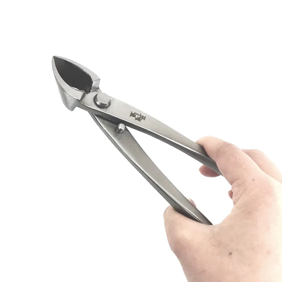 210mm 스테인레스 스틸 스트레이트 에지 브랜치 커터 5Cr13 합금강 분재 도구 오목 커터 표준 등급 MSTWA 55HRC