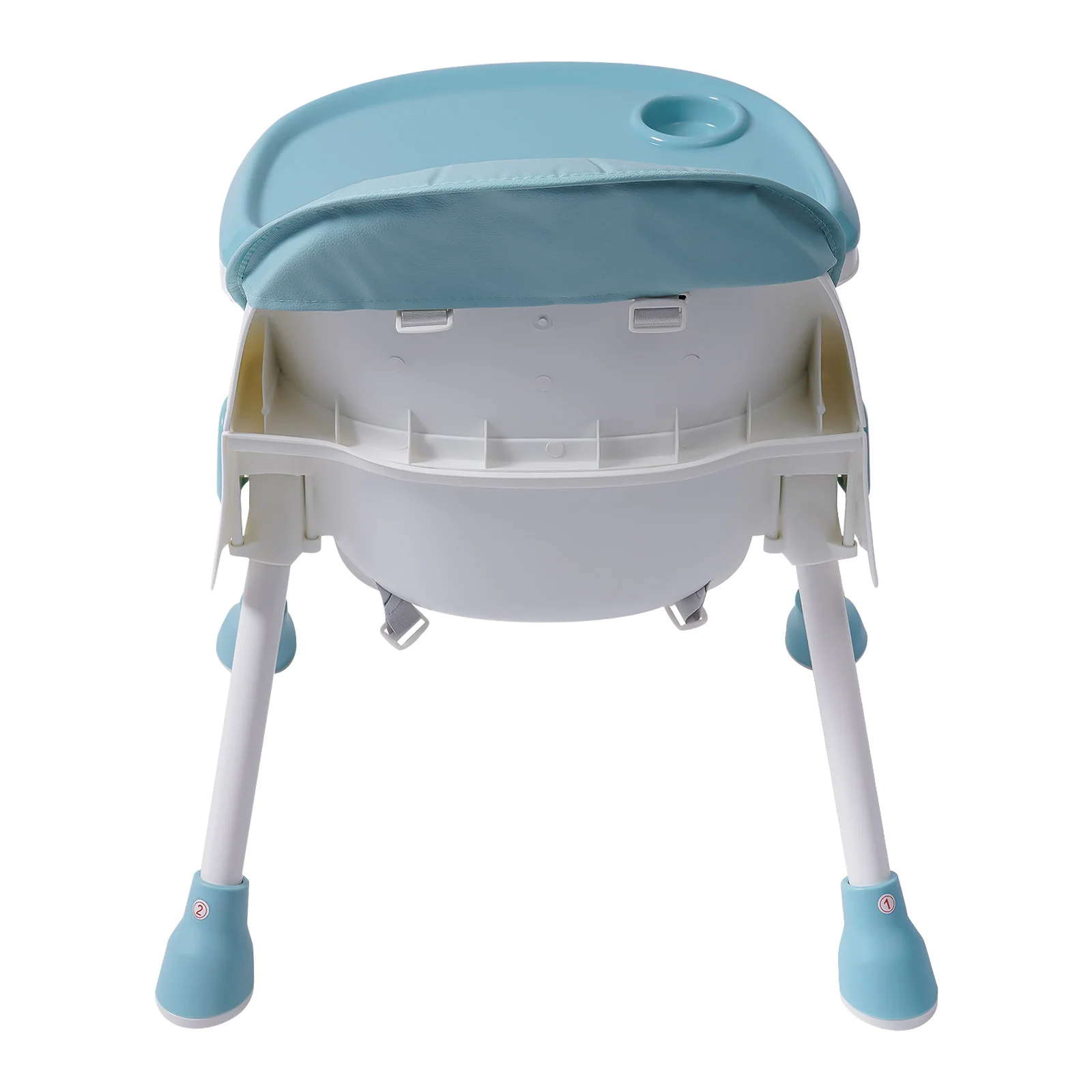 Kinder-Hochstuhl, Baby-Hochstühle von der Geburt, Kinder-Hochstuhl mit Tablett zum Essen, Baby-Essstuhl, höhenverstellbar – Detail 3