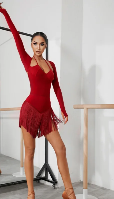 Tanzkleider Gesellschaftstanz Standard-/Lateinkleid Salsakleid
