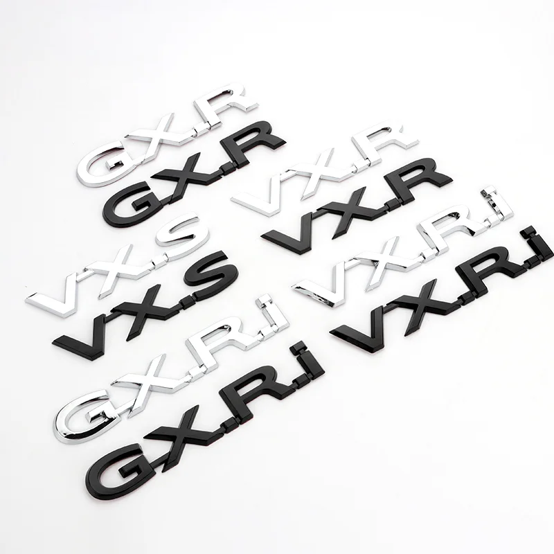도요타 랜드 크루저 자동차 엠블럼 블랙 개조 로고, 프라도 트렁크 뚜껑 스티커, V6, V8, 5.7, GXR, VXR, TXL, VXL, VXS