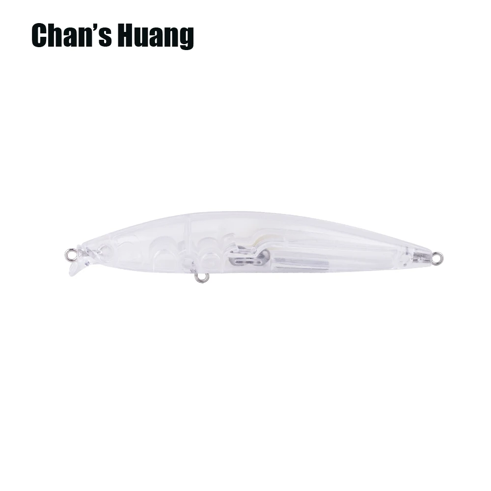 

Chan's Huang 20pcs 10.5CM 10G Saltwater Floating Baits Bass Fishing Unpainted Hard Plastic Wobbler Minnow Lures Blanks Tackle
