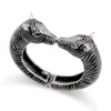 Newest Kaymen Jewelry Large Size Statement Bracelet Cuff Bangle Vintage Style Enamel Animal Zebra Bracelet Fashion Jewelry 5
