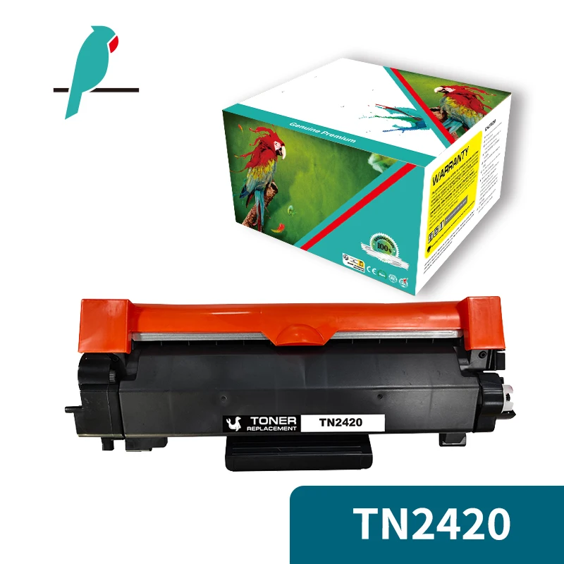 Tn-2420 Toner Con Chip Per Brother Mfc-L2710Dw L2710Dn L2730Dw L2750Dw Hl-L2350Dw L2310D L2375Dw L2220 370Dn Dcp-L2530Dw L2510D