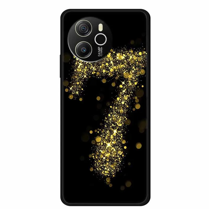 Black Silicone Soft Back Protective Case Cover