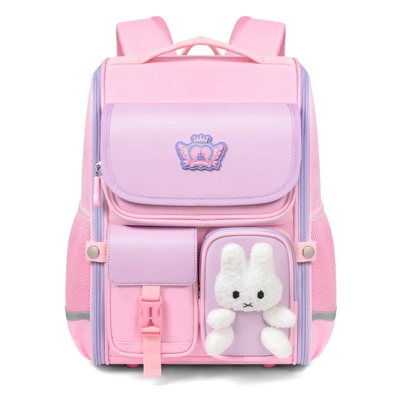 VNINE backpack for elementary school girls and children, super lightweight backpack for girls in grades one to four 4