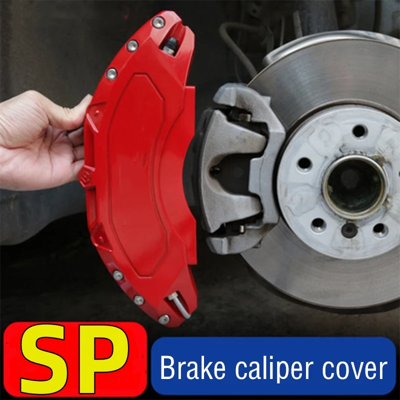 

For KIA SP Car Brake Caliper Cover Aluminum Metal Fit 2017 2018 2019