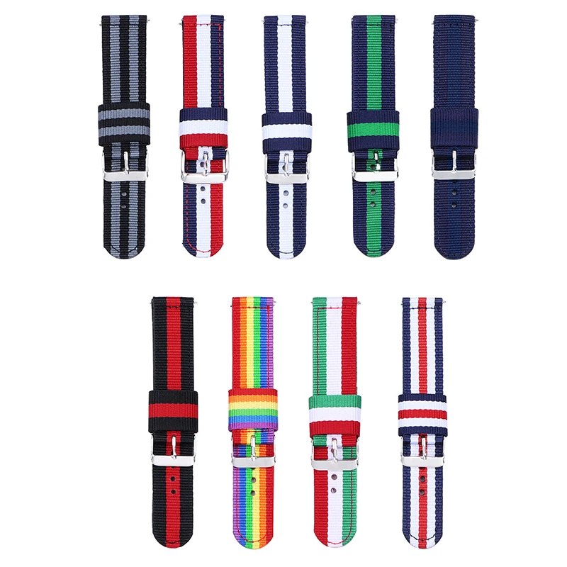 Universal Nylon Quick Release Watch Strap – Durable Replacement Band for All Watch Styles, Unisex Design