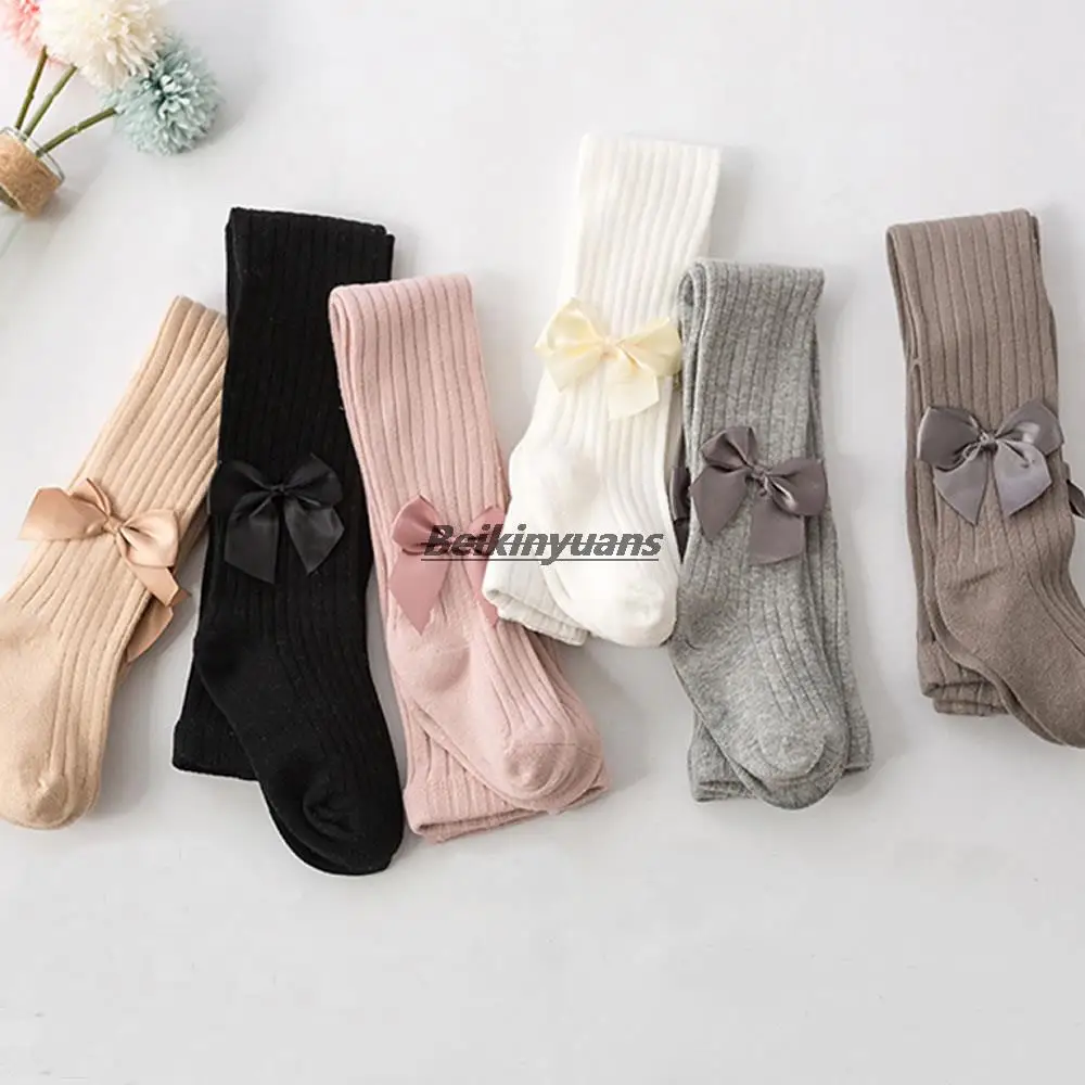 

Baby Girls Solid Tight Newborn Pantyhose Kids Warm Tights For Baby Stockings Warm Spring Autumn