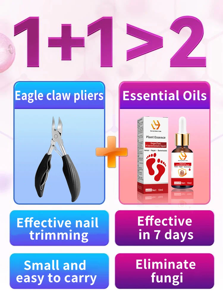 Ingrown nail nippers, toenail clippers, deep nail groove manicure tools, help essential oil absorption, solve problems