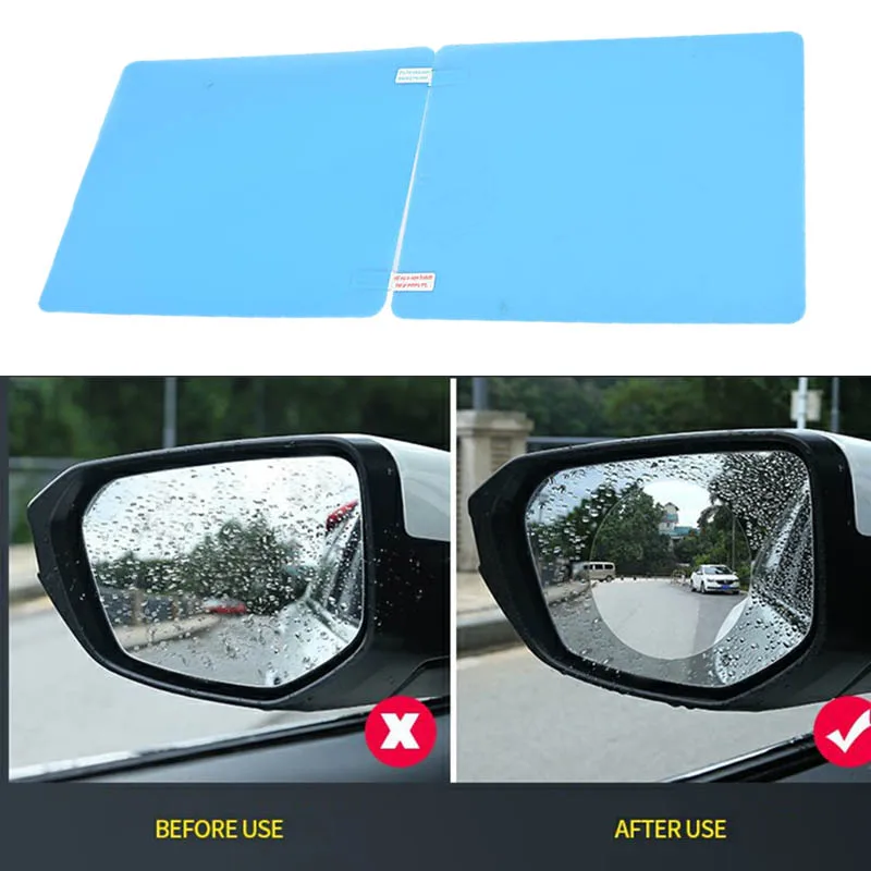 Rainproof Film Car Rear Mirror Protective Film Anti Fog Window