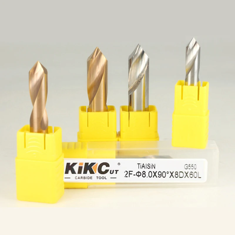 

Integral Tungsten Steel Alloy 90 Degree Fixed Point Coating CNC Machine Tool Chamfering Milling Cutter