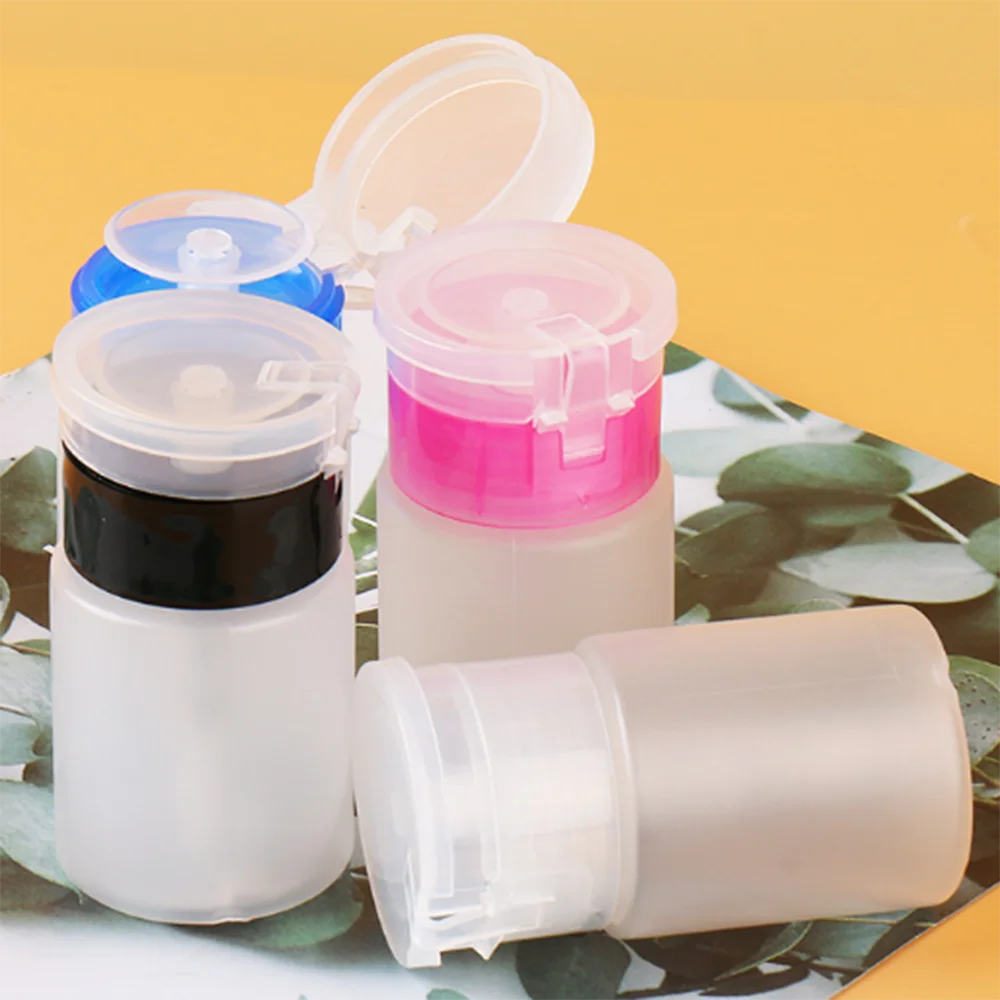 60/150ml Empty Pump Bottle for Nail Polish Remover