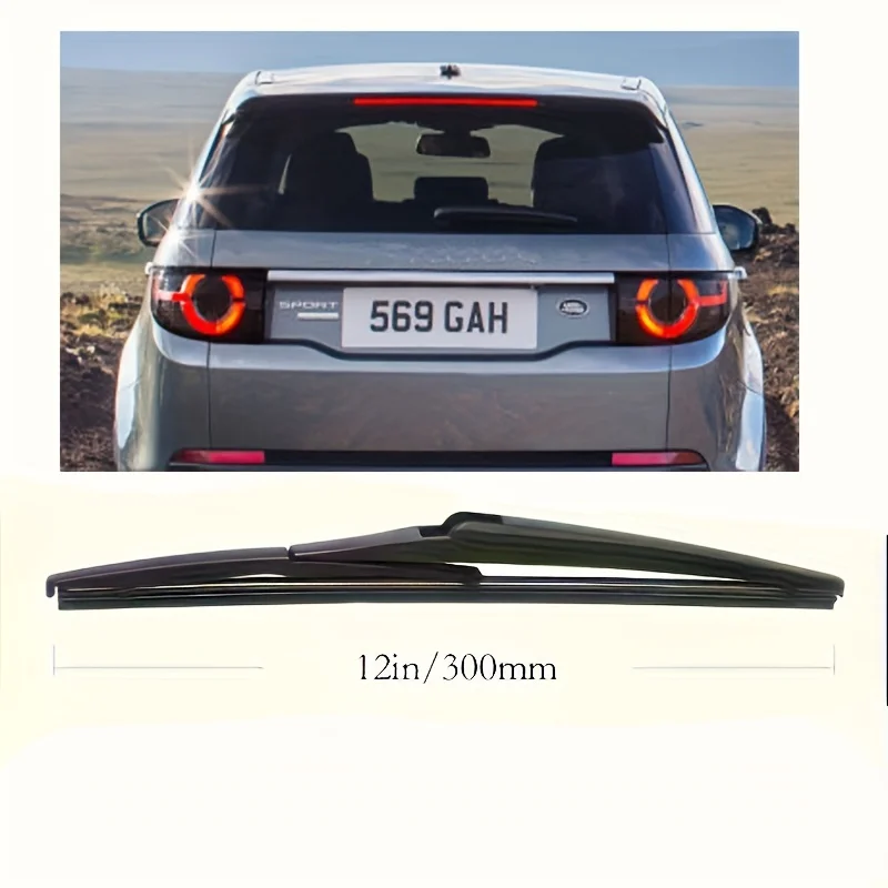 12" Rear Wiper Blade   Windshield Windscreen Tailgate Window Brush  For Land Rover Discovery Sport L550 2014 - 2023 4