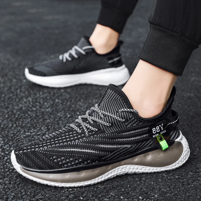 

Trendy Casual Running Shoes for Men Classic Lightweight Sneakers Comfortable Breathable Mesh Shoes Large Size Anti-slip Shoes