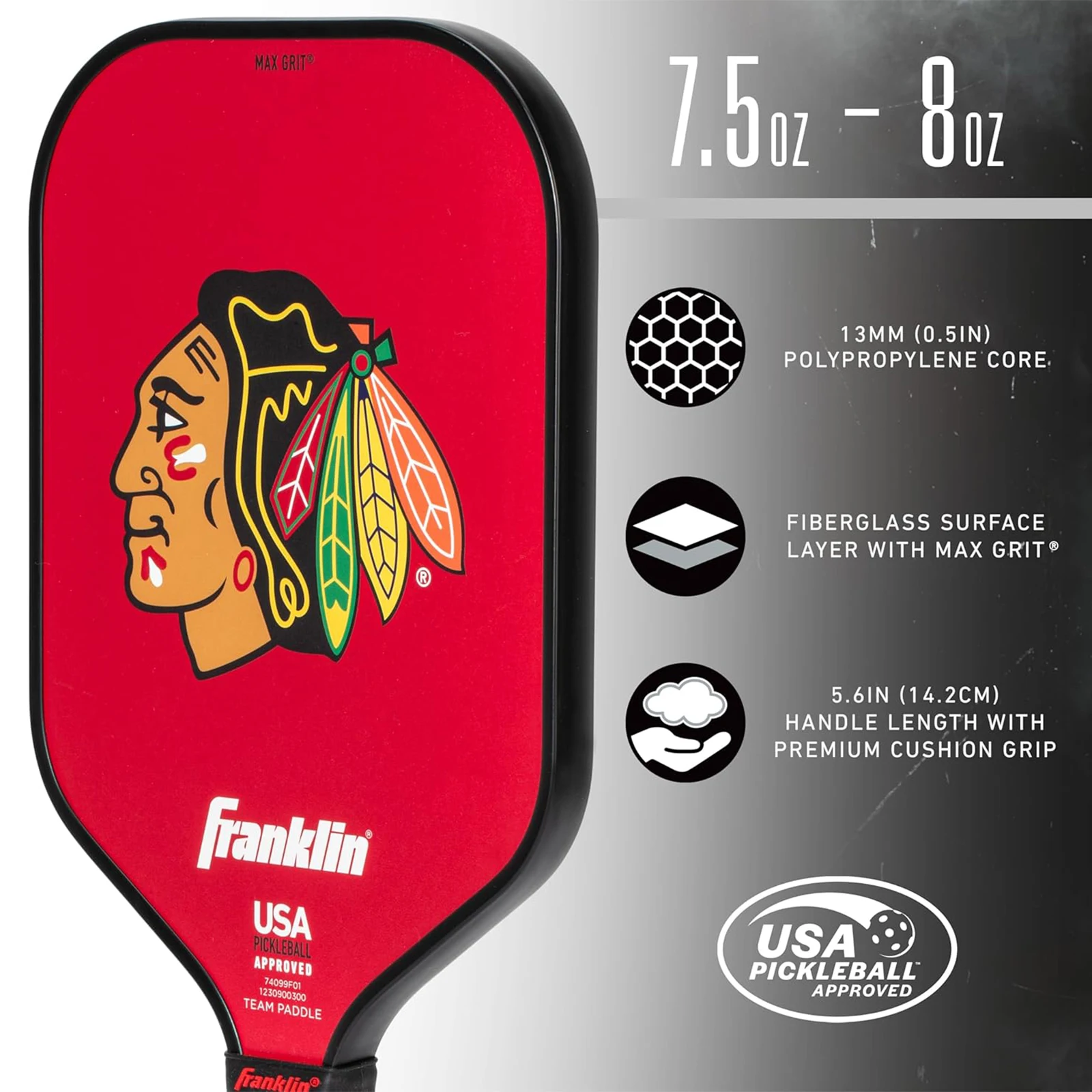 Pickleball Paddles 13MM MaxGrit USA USAPA Approved