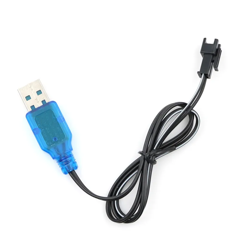 

Черный USB-Кабель-адаптер для зарядного устройства 3,7 в для автомобильного вертолета с дистанционным управлением идеально подходит для оригинальной модели