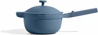 Pot - Mini. Nonstick Ceramic Sauce Pan with Lid | Versatile Cookware for Stovetop and Oven | Steam, Bake, Brai 1