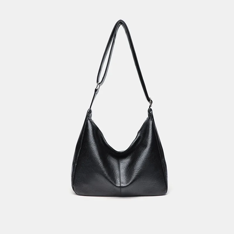 Bag New Tote Bag Melad Retro Crossbody Bag Texture Large Capacity Versatile Simple Single Shoulder Solid Color