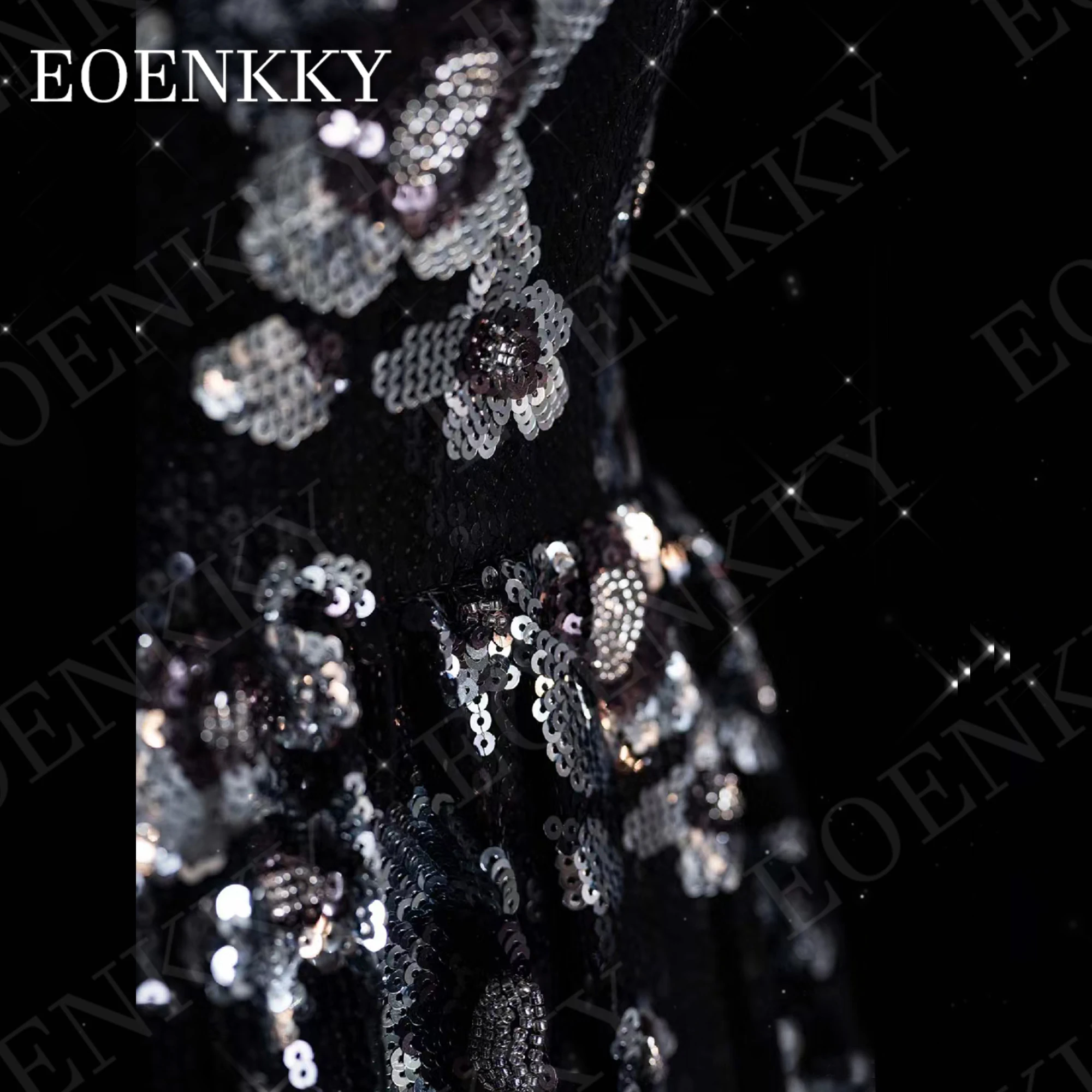 EOENKKY Prom Dresses Luxury Formal Off Shoulder Sequin Floor Length Bespoke Occasion Gown A Line