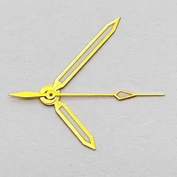 Elegant Luminous Watch Hands in Mixed Metallic Tones (Gold)
