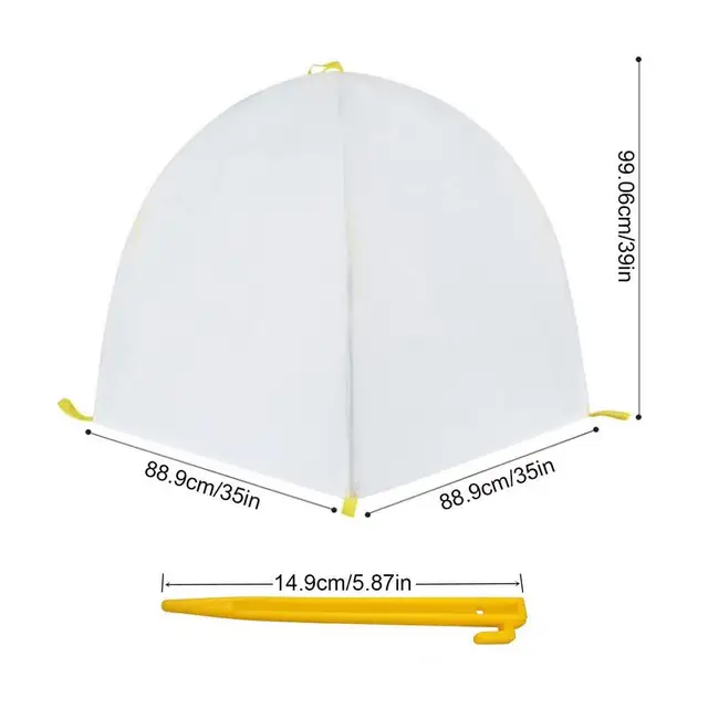 Növényvédők A Fagy Növényi Sátraktól Kültéri Téli Gyümölcs Burkolat Újrahasznosítható Növények Dzseki Védje Gyümölcsfa Cserepes Növényeit - Image 6