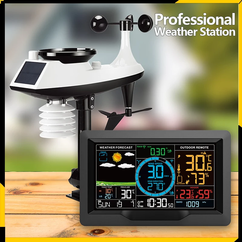 Fj3390A Wireless Weather Station Wind Speed/Rainfall/Wind Direction