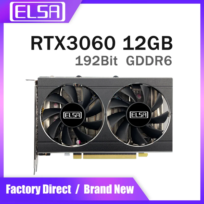 RTX3060 12GB elza 動作品 ELSA GeForce RTX 3060 S.A.C /L - 株式会社 エルザ ジャパン