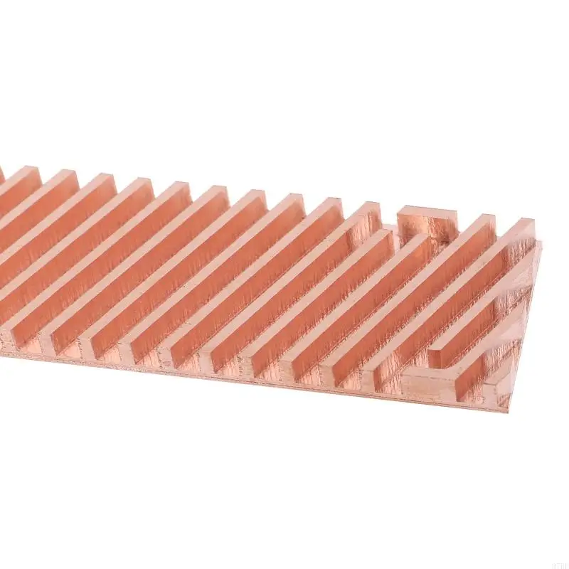 97BF Thin Heatsink Cooler Heat Sink SSD Thermal Pad for M.2 2280 PCI-E NVME 1.5/2/3/4mm