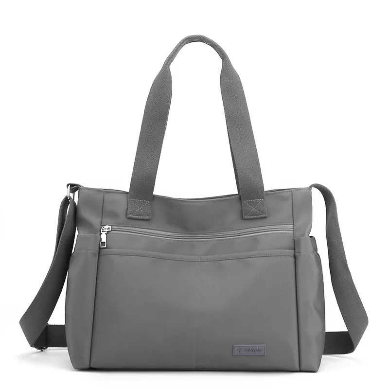 Borsa da donna a tracolla in nylon, grande capacità, leggera, per maternità, pannolini, neonati, per la mamma, da viaggio, dropshipping - immagine 3