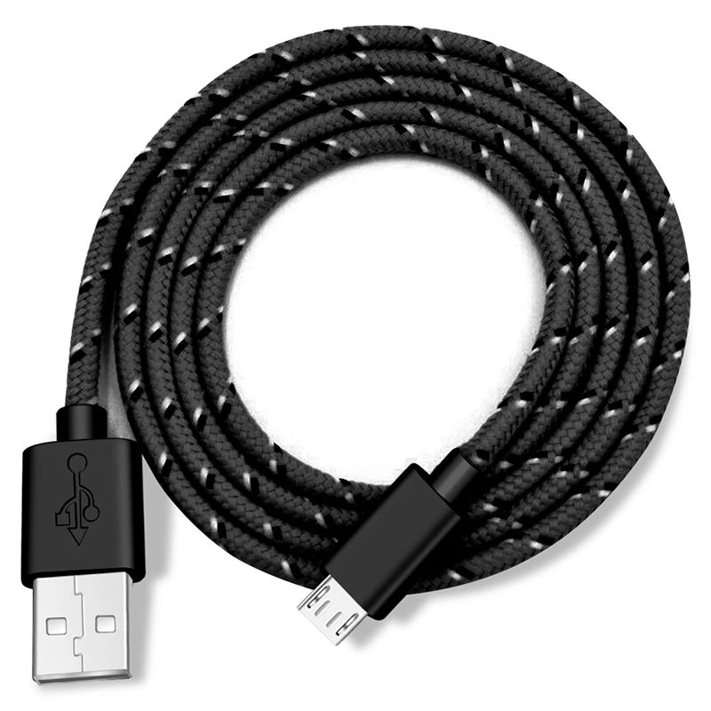 مايكرو USB كابل النايلون مضفر 0.5 متر/1 متر/2 متر/...