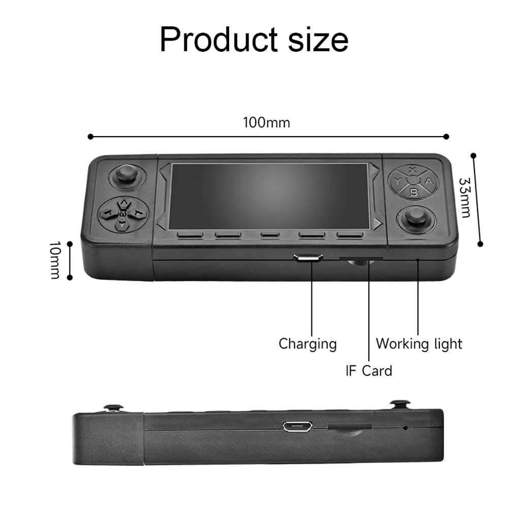Reebolnic X9 Pro Game Stick 256G 50000+Games Installed 4K HD Output 40+Simulators Retro Video Game Console PSP PS1 Boy Gifts view 5