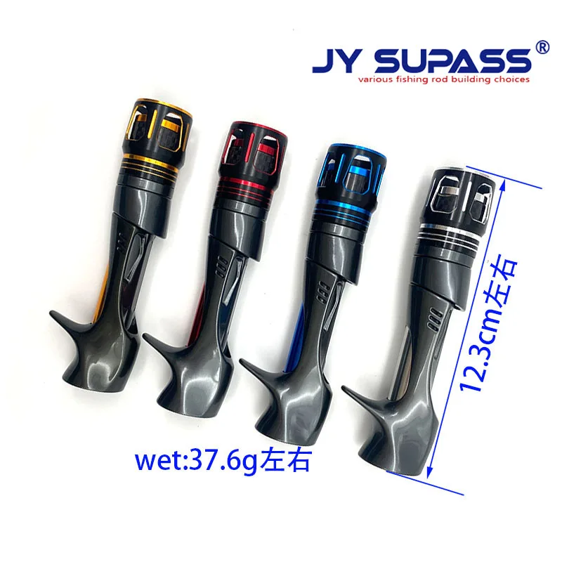 JY SUPASS PCS-PCS fishing rod casting reel seat EVA Grip Cork handle DIY Fish Rod Building Repair