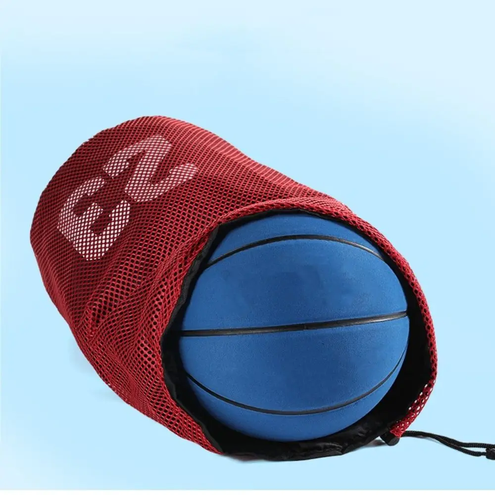 

Drawstring Basketball Bag Quanlity Large Capacity Number 23 Print Storage Bag Adjustable Mesh Bag Soccer